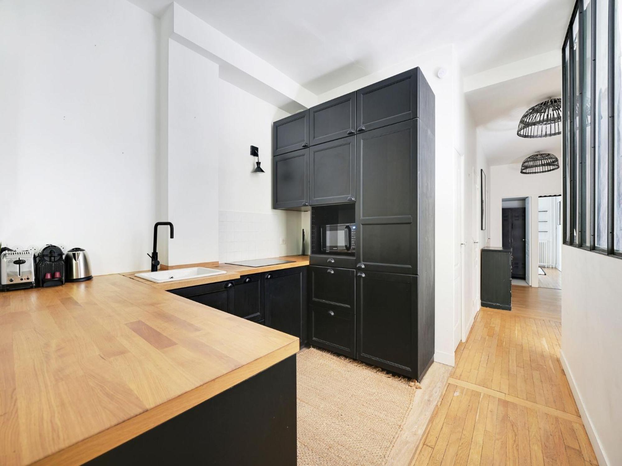 Appt Garden 3 Bdr 6p - Mirabeau - Auteuil * Parijs