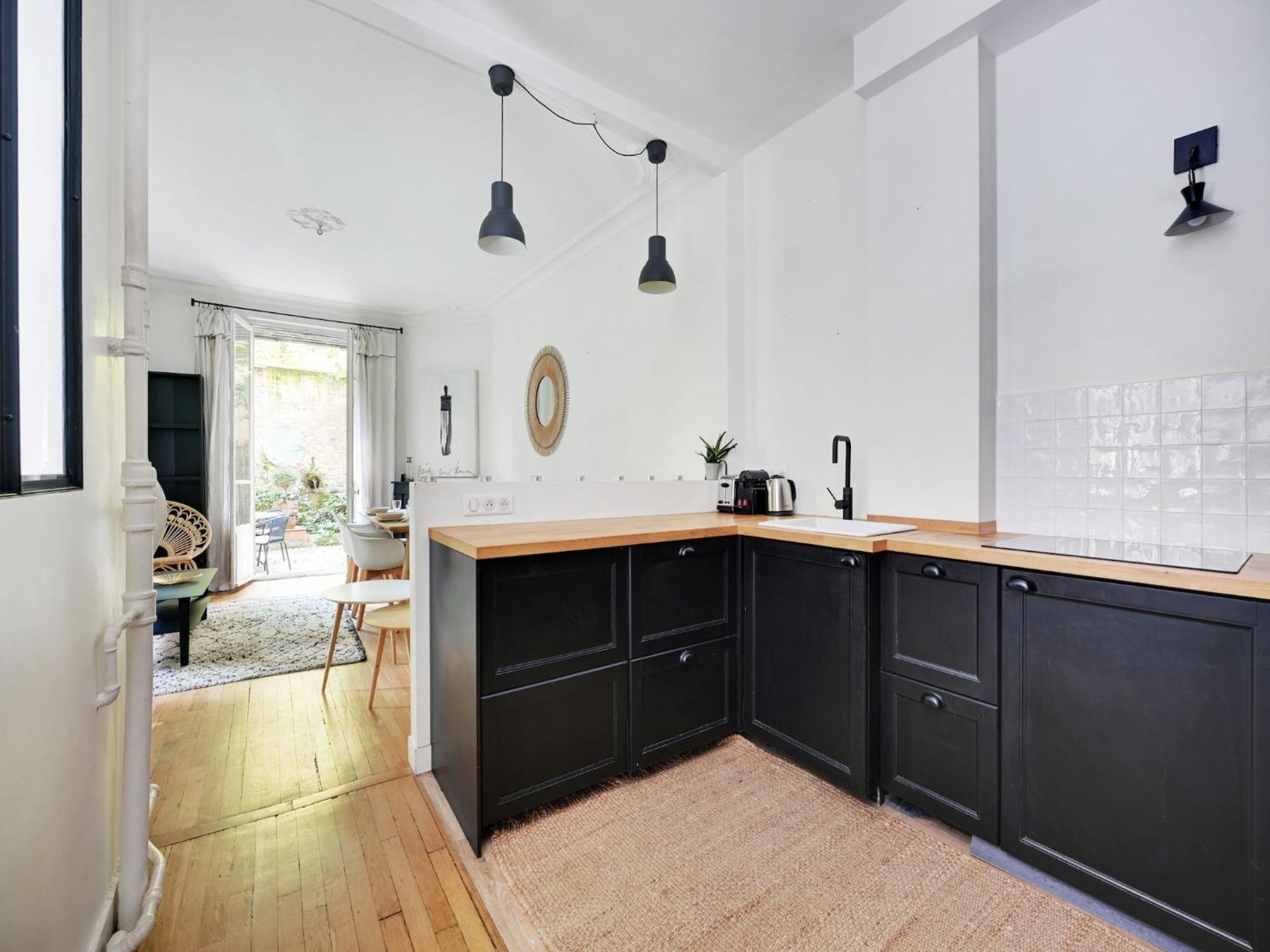 Appt Garden 3 Bdr 6p - Mirabeau - Auteuil Appartement